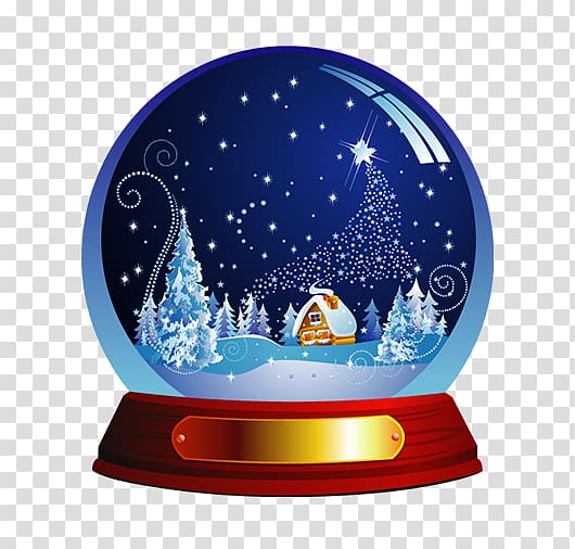 Snow Globes Christmas ornament , christmas transparent background PNG clipart