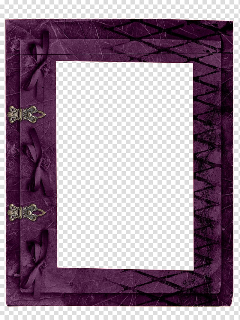 Purple frame Motif Pattern, Purple pattern frame transparent background PNG clipart