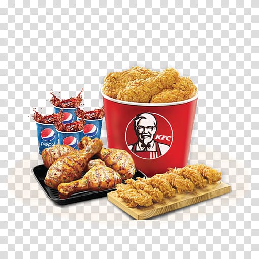 KFC Hamburger Taco Bell Restaurant, kfc meal transparent background PNG clipart