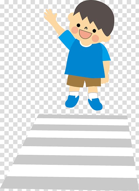 Illustration Child Road traffic safety Pedestrian crossing, child transparent background PNG clipart