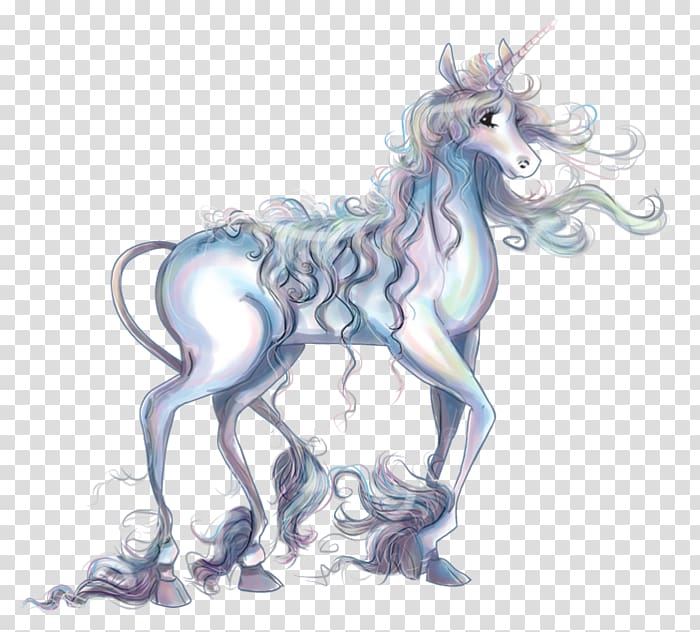 Unicorn Drawing Art Amalthea, unicorn transparent background PNG clipart