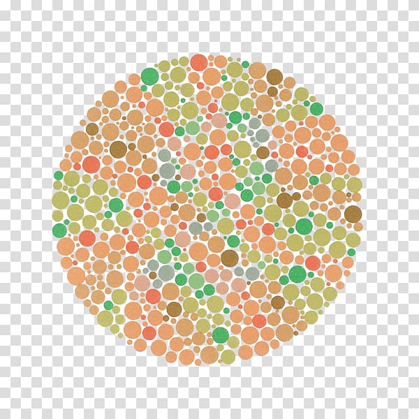 Color blindness Ishihara test Vision loss Eye examination, buta transparent background PNG clipart