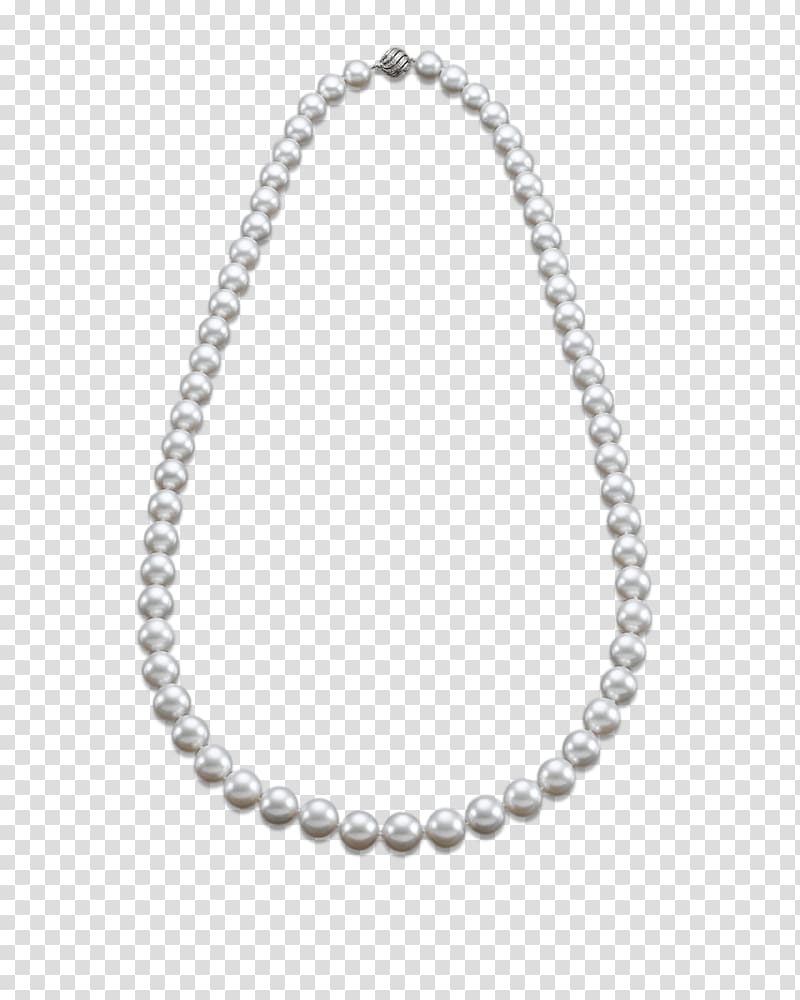 Jewellery Anchor Love Rope Chain, pearls transparent background PNG clipart