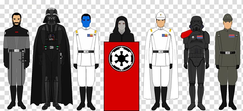 Palpatine Grand Admiral Thrawn Stormtrooper Galactic Empire Star Wars, stormtrooper transparent background PNG clipart