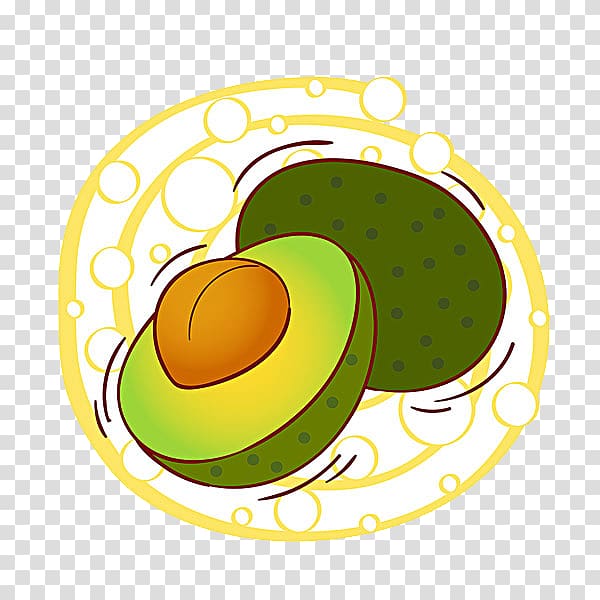Fruit Avocado illustration Illustration, Avocado transparent background PNG clipart