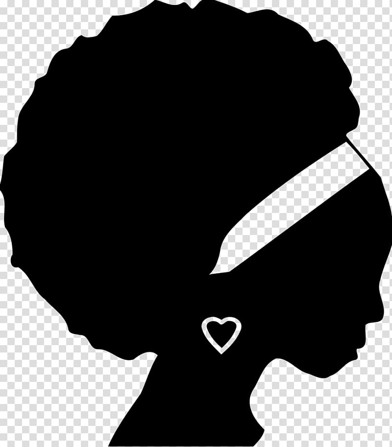 African American Silhouette , Silhouette female transparent background PNG clipart