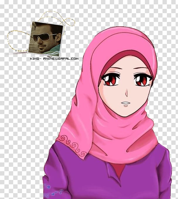 Hijab Muslim Drawing Islam Manga, Islam transparent background PNG clipart
