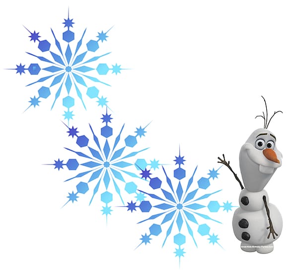 Olaf illustration, Snowflake Blue , Snowflakes transparent background PNG clipart