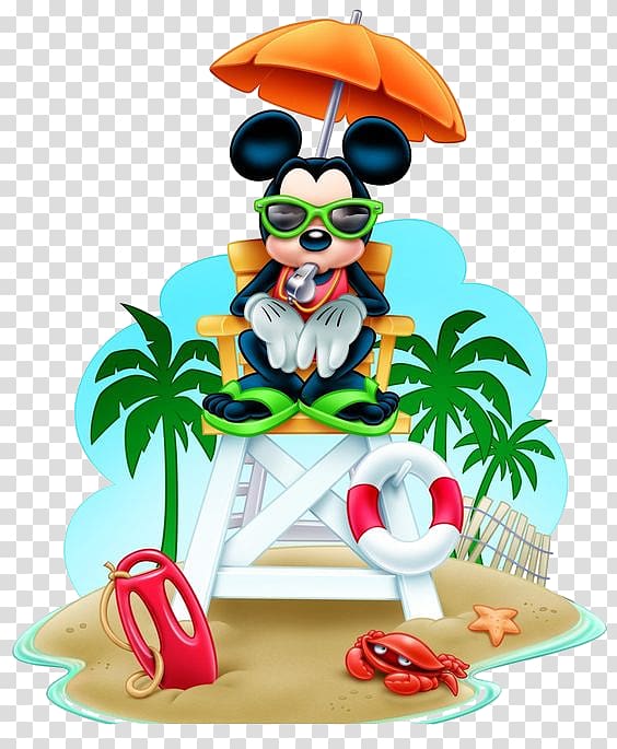 Mickey Mouse Minnie Mouse Lifeguard Donald Duck , carrossel encantado transparent background PNG clipart