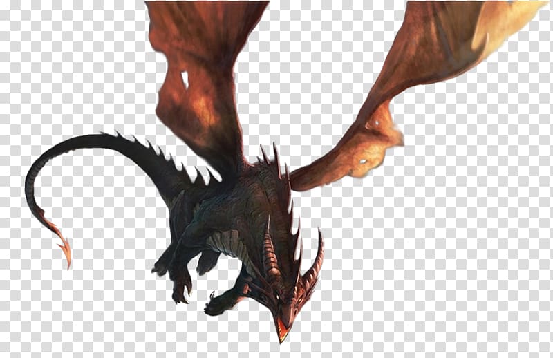 Smaug Dragon The Hobbit, dragon transparent background PNG clipart