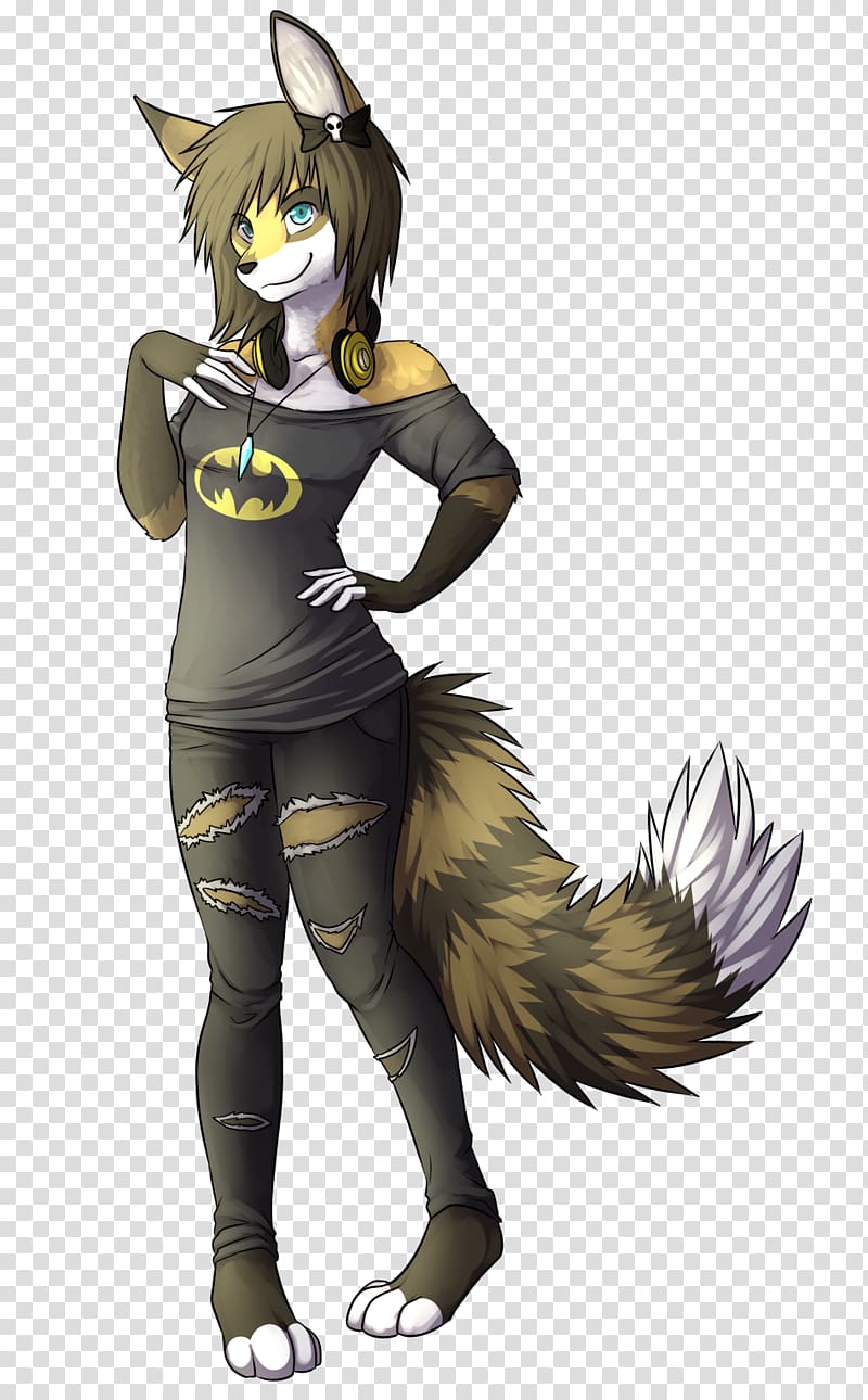 Furry fandom Drawing Anime Art Catgirl, raccoon transparent background PNG clipart