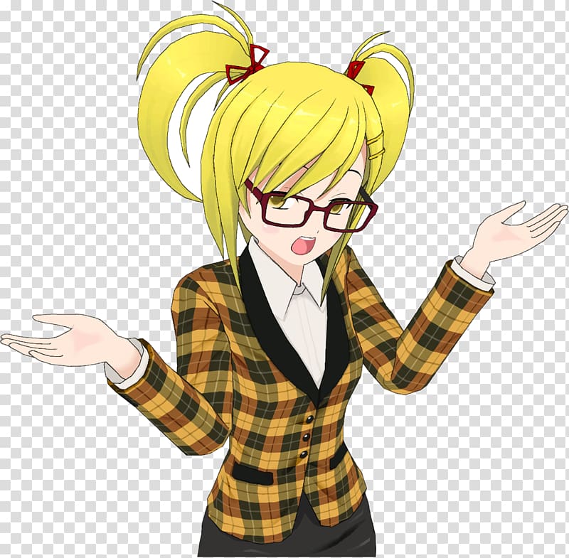 Anime Manga , girl jumping transparent background PNG clipart