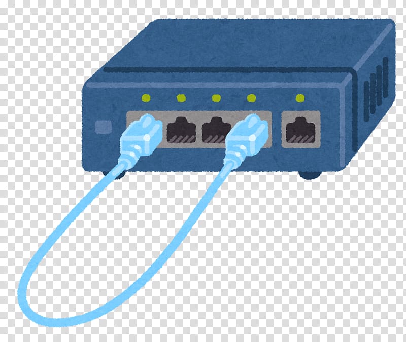 Computer network 10 Gigabit Ethernet レイヤ3スイッチ Network switch Local area network, computer loop transparent background PNG clipart