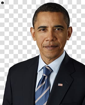 Barack Obama transparent background PNG clipart