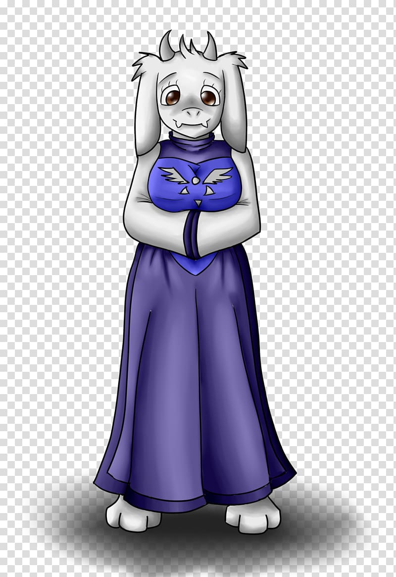 Figurine Cartoon Legendary creature Costume, anime undertale toriel transparent background PNG clipart