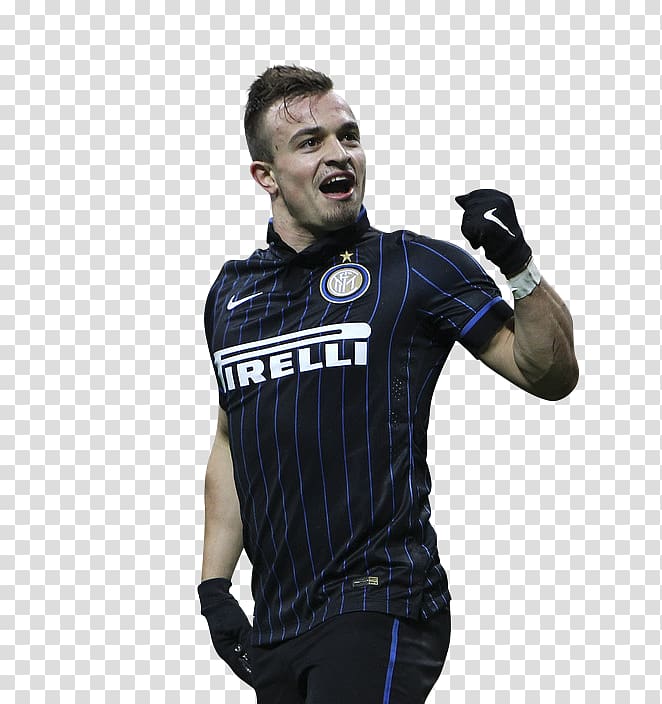 Xherdan Shaqiri Inter Milan Jersey Protective gear in sports T-shirt, icardi transparent background PNG clipart