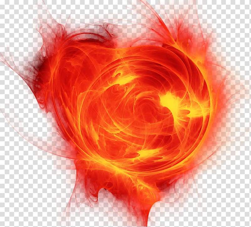 flame illustration, Fire Ball lightning, flame spread transparent background PNG clipart