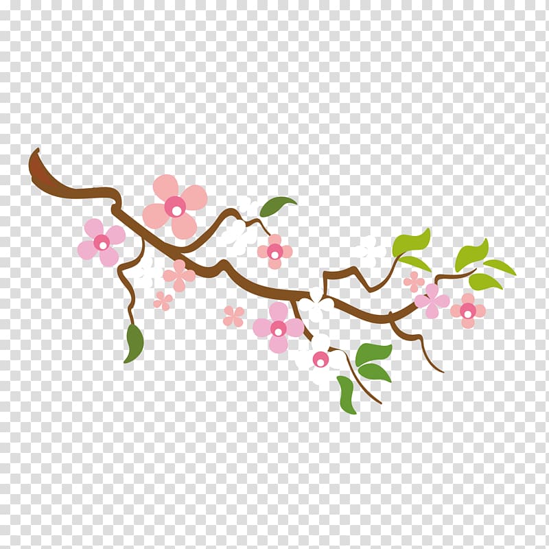Computer file, Japanese cherry pink transparent background PNG clipart
