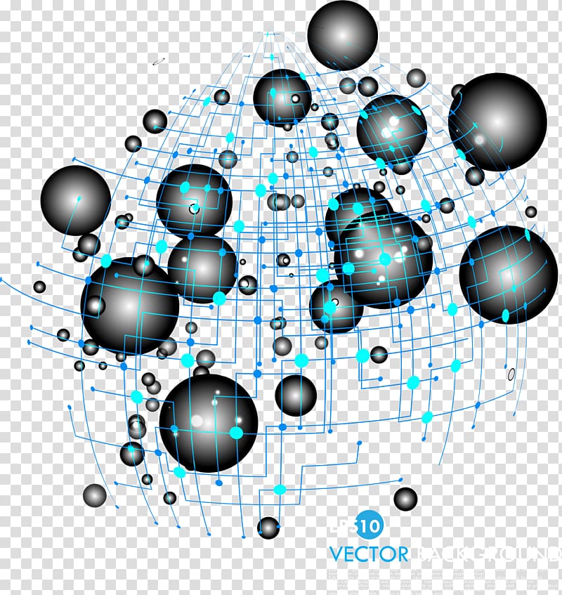 Computer network , Creative Network Technology transparent background PNG clipart
