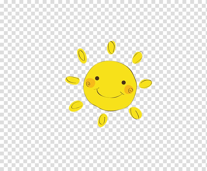 smiling sun transparent background PNG clipart