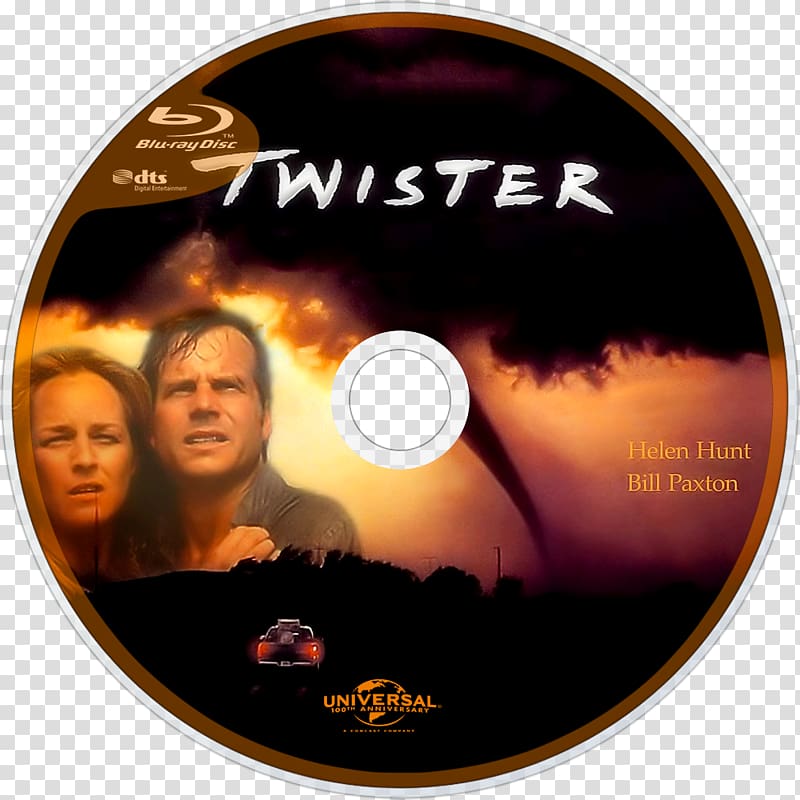 Twister DVD Blu-ray disc Disaster Film, dvd transparent background PNG clipart