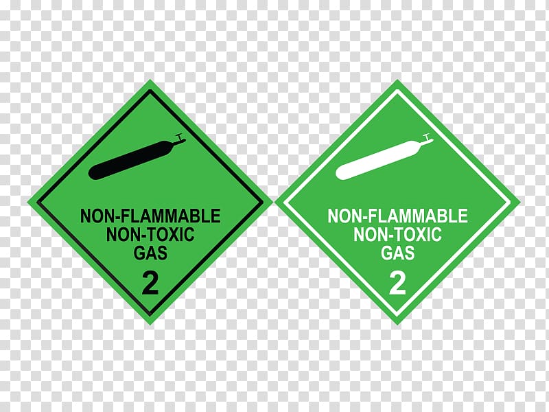 Dangerous goods Combustibility and flammability Hazardous waste Placard Gas, others transparent background PNG clipart