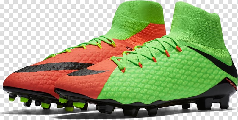 Football boot Nike Hypervenom Cleat, nike transparent background PNG clipart