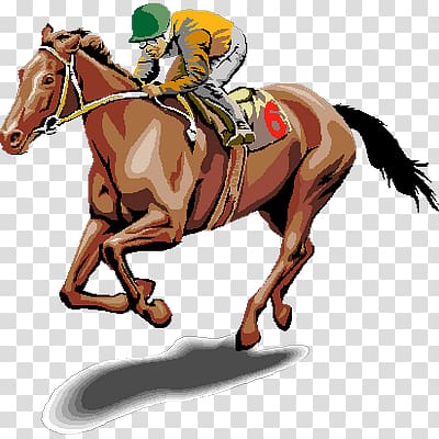 Horse racing Belmont Stakes Gulfstream Park, horse transparent background PNG clipart