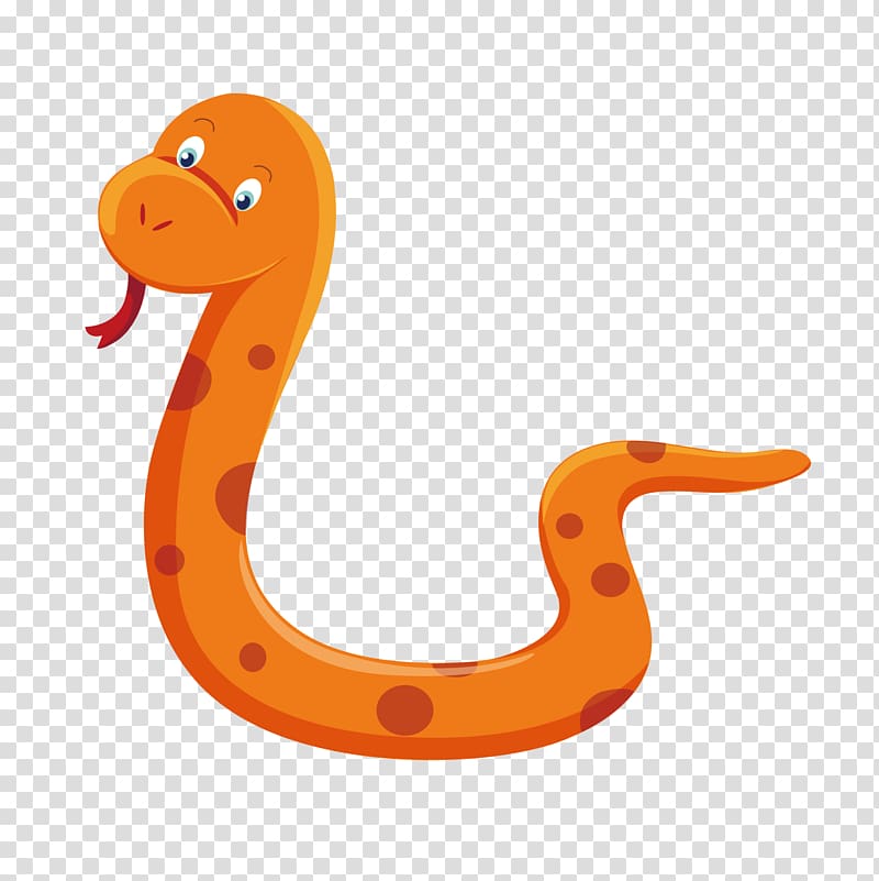 Snake Cartoon Illustration, Zodiac cartoon snake transparent background PNG clipart