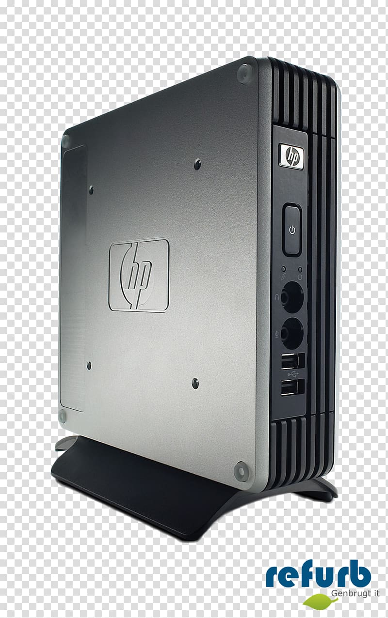 Computer Cases & Housings Hewlett-Packard Electronics Multimedia Product design, thin client transparent background PNG clipart