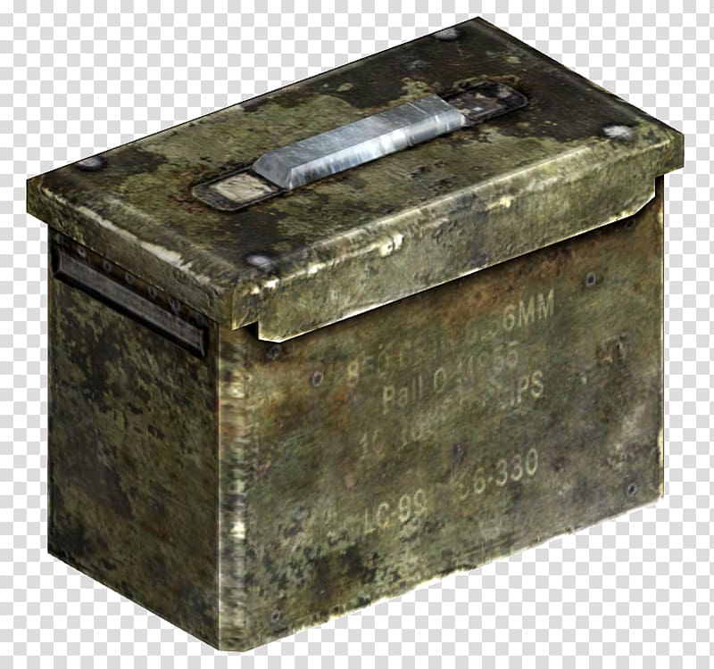 Fallout: New Vegas Fallout 3 Fallout 4 Ammunition box, ammunition transparent background PNG clipart