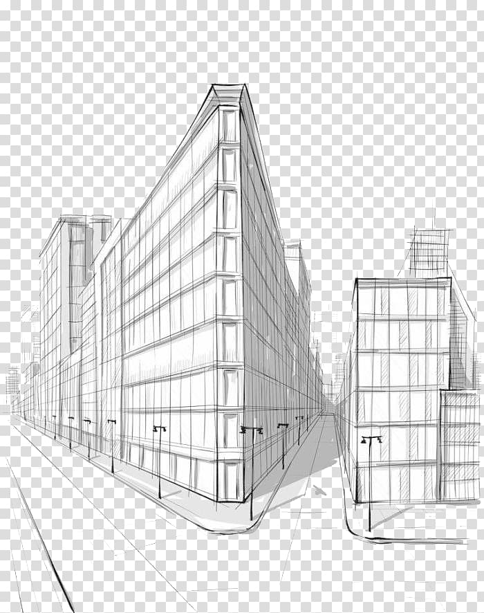 A Simple Building Sketch – SusieG Studio