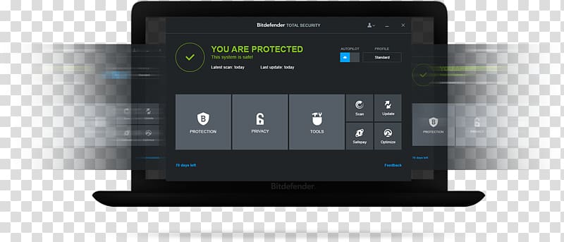 Bitdefender Antivirus Smartphone Antivirus software 360 Safeguard, smartphone transparent background PNG clipart