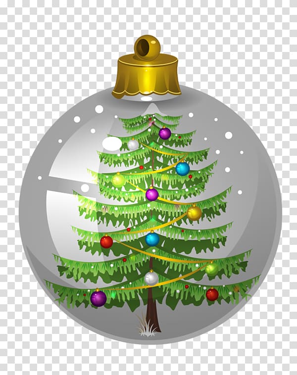 Christmas tree Bolas Christmas ornament, Christmas ball in Christmas tree transparent background PNG clipart