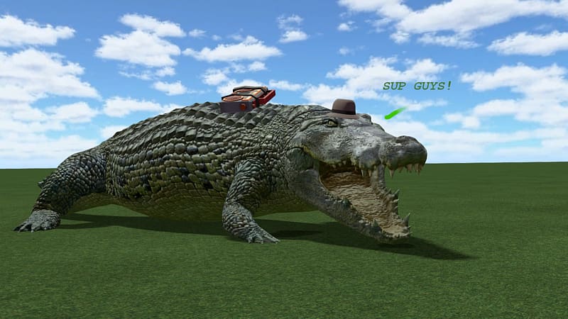 Crocodiles Sonic boom Slow motion Speed of sound, crocodile transparent background PNG clipart