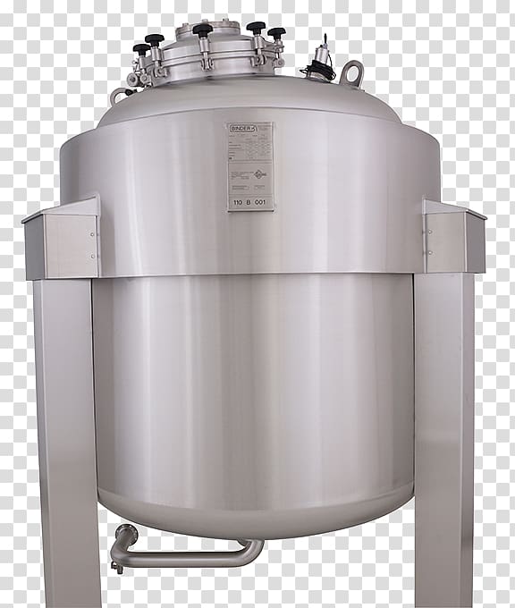 Bioreactor Pressure vessel BINDER Chemical substance Stainless steel, Pressure Vessel transparent background PNG clipart