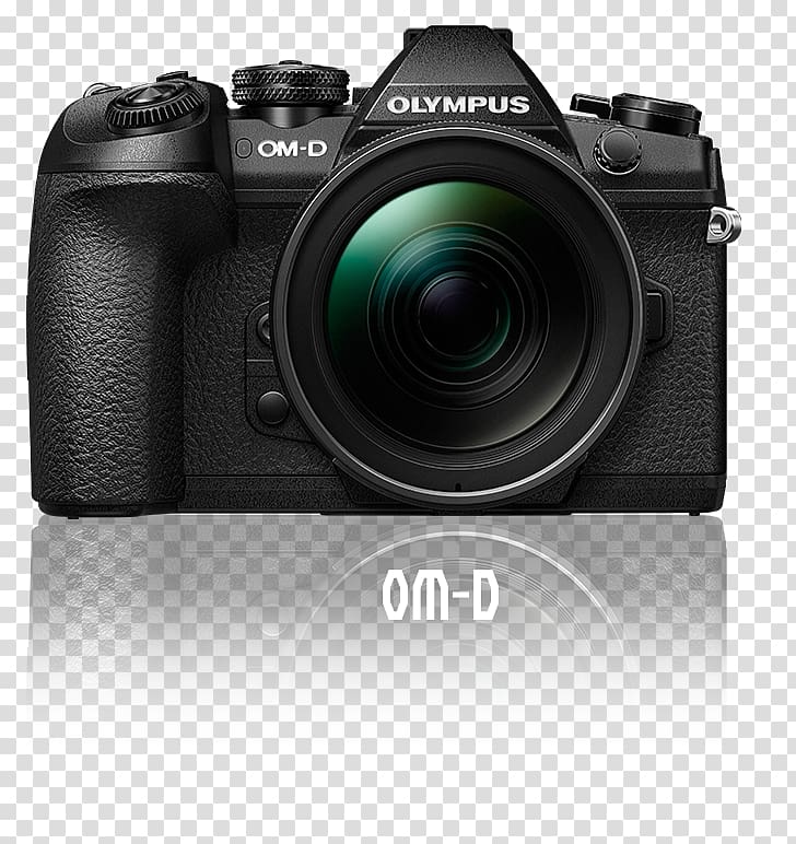 Digital SLR Camera lens Mirrorless interchangeable-lens camera Olympus OM-D E-M1, camera lens transparent background PNG clipart