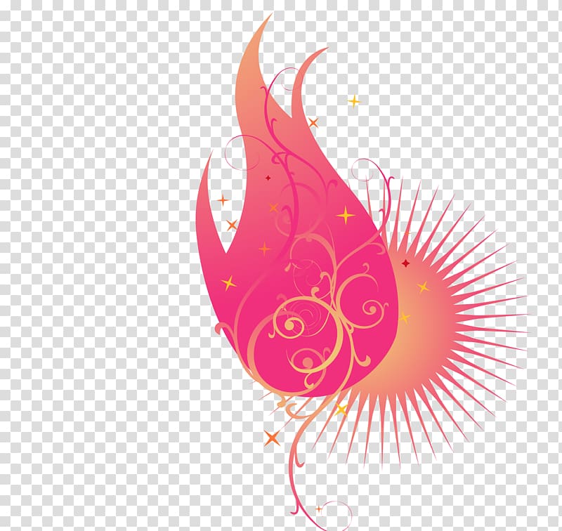 Flame Cdr Adobe Illustrator, Pink fire-shaped pattern material transparent background PNG clipart