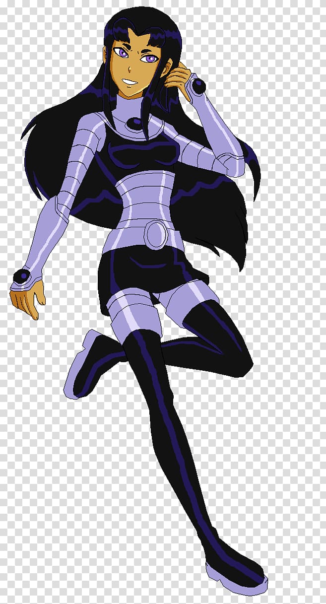 Starfire Teen Titans Raven Robin Blackfire, teen titans transparent background PNG clipart