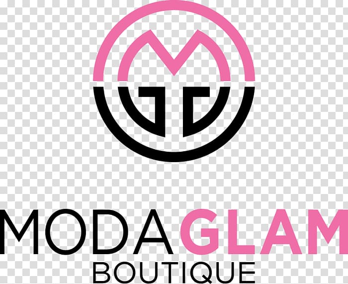 Logo Moda Glam Boutique Fashion Shopping, Special Occasion transparent background PNG clipart