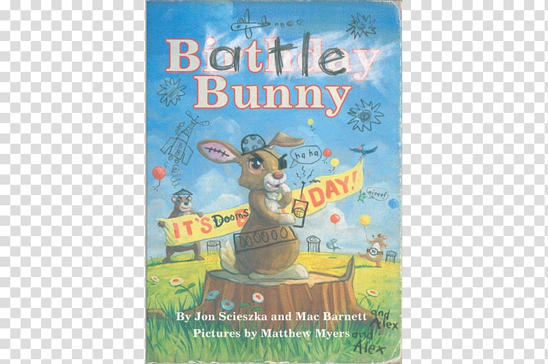 Battle Bunny Children\'s literature Fiction Writer Book, Birthday transparent background PNG clipart