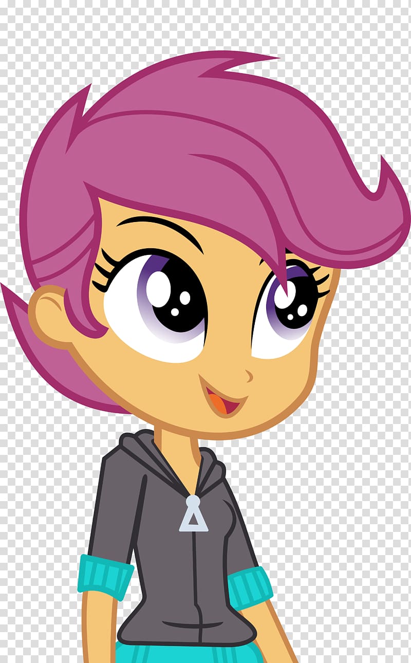 Scootaloo Rainbow Dash My Little Pony: Equestria Girls , Solar eclipse transparent background PNG clipart