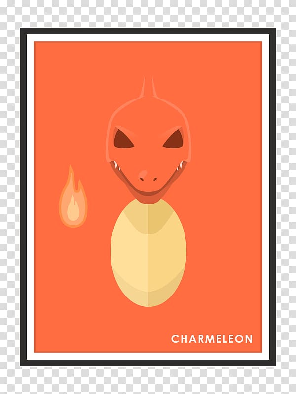 Pikachu Pokémon Art Academy Charmeleon, Minimalist poster transparent background PNG clipart