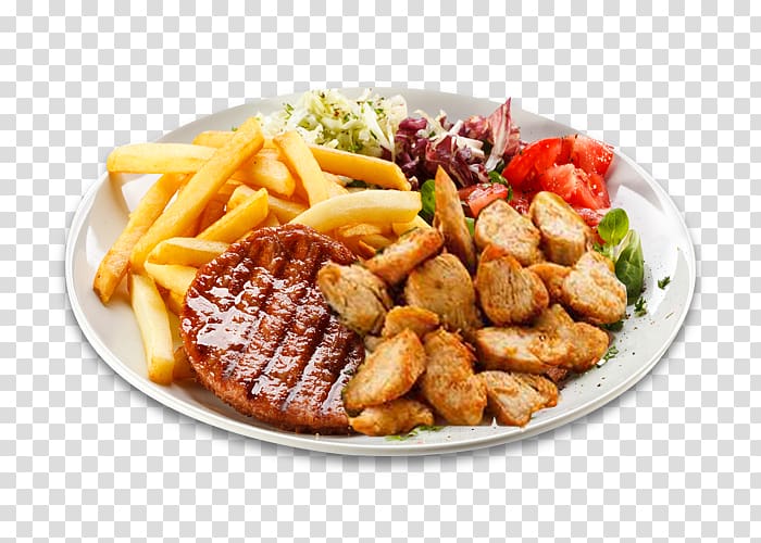 French fries Pizza Chicken and chips Junk food Kebab, pizza transparent background PNG clipart