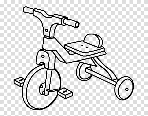Tricycle Coloring Book Drawing Vehicles Coloring Pages Bicycle, Bicycle transparent background PNG clipart