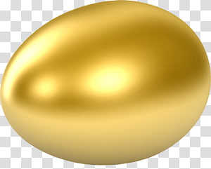 Free: Babka Egg Easter Chocolate, Color golden eggs transparent background  PNG clipart 