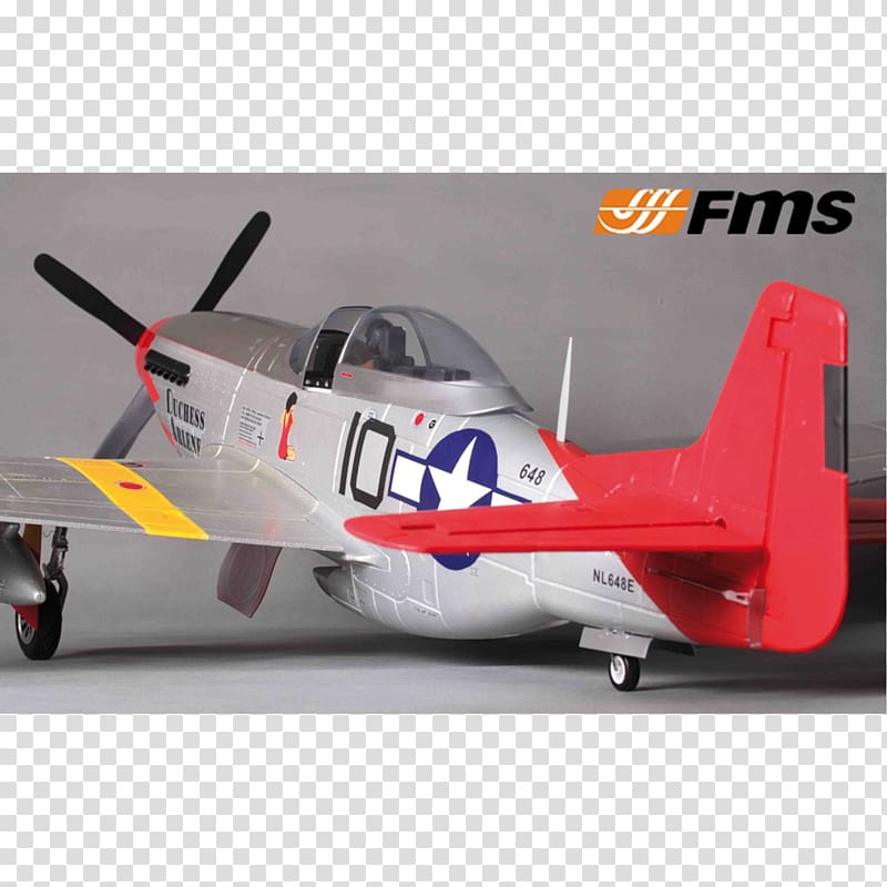 North American P-51 Mustang Model aircraft Radio control Ford Mustang, P51 Mustang transparent background PNG clipart