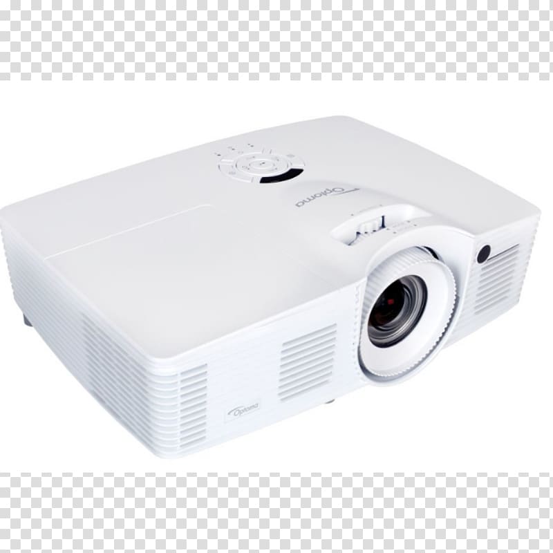 Multimedia Projectors Optoma Corporation Home Theater Systems Digital Light Processing, Projector transparent background PNG clipart