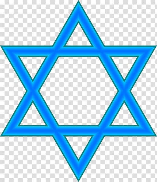 Star of David Judaism Symbol Jewish people, Jewish Start transparent background PNG clipart