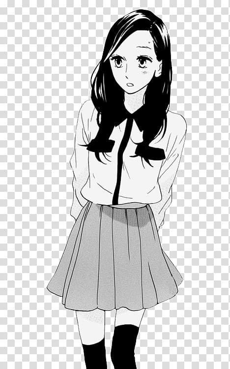 Hirunaka no Ryuusei Manga Anime Love triangle Romance, manga transparent background PNG clipart